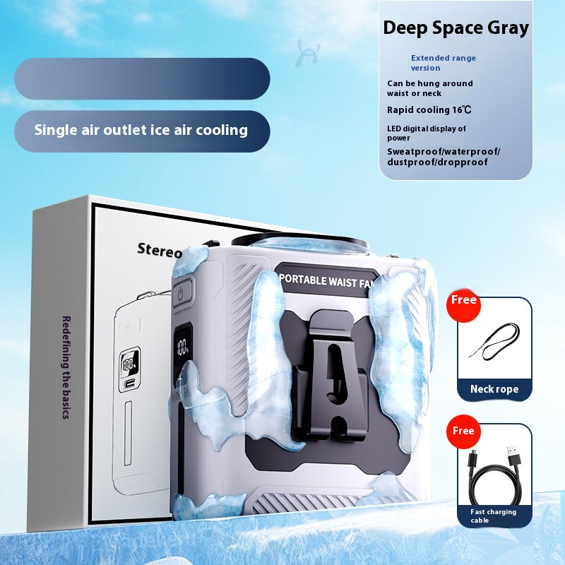 GlacierAir™ Ultra Portable Personal Cooling Fan
