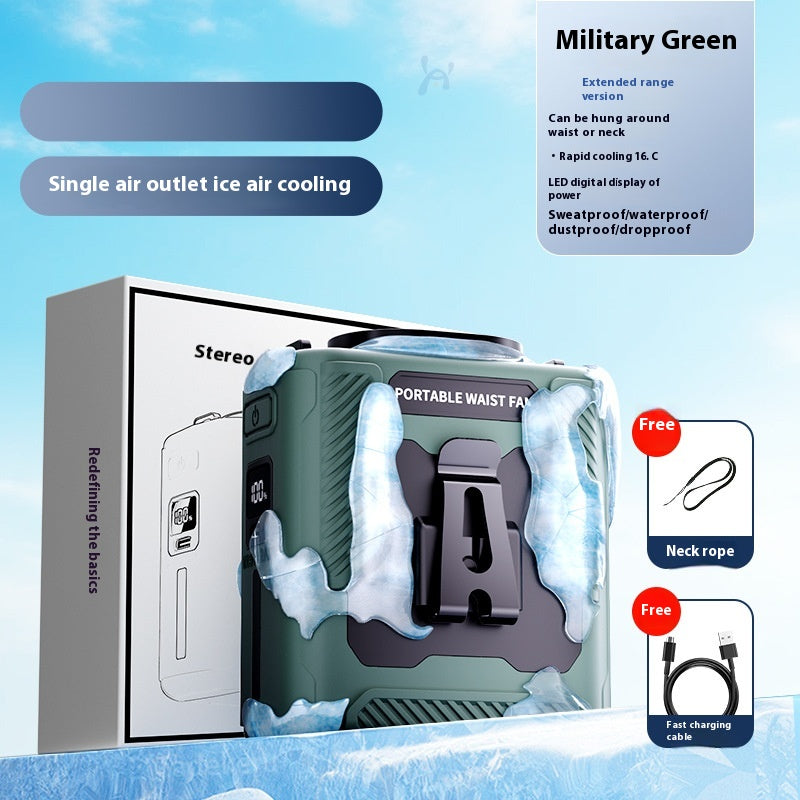 GlacierAir™ Ultra Portable Personal Cooling Fan