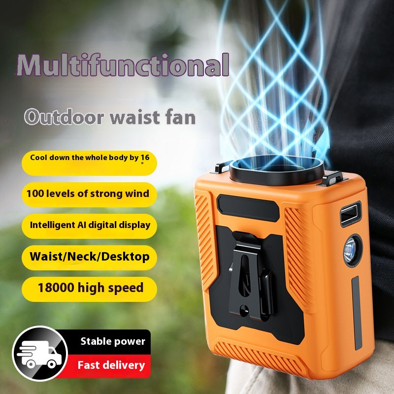 GlacierAir™ Ultra Portable Personal Cooling Fan