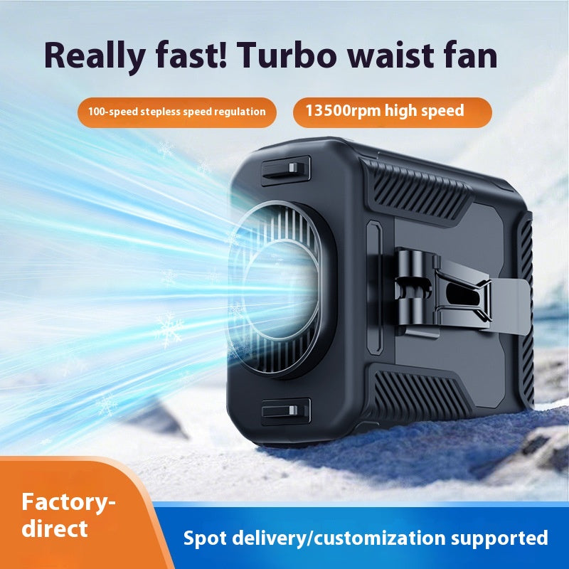 GlacierAir™ Ultra Portable Personal Cooling Fan