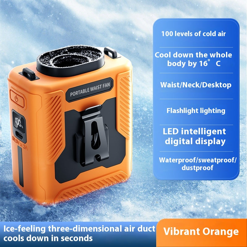 GlacierAir™ Ultra Portable Personal Cooling Fan