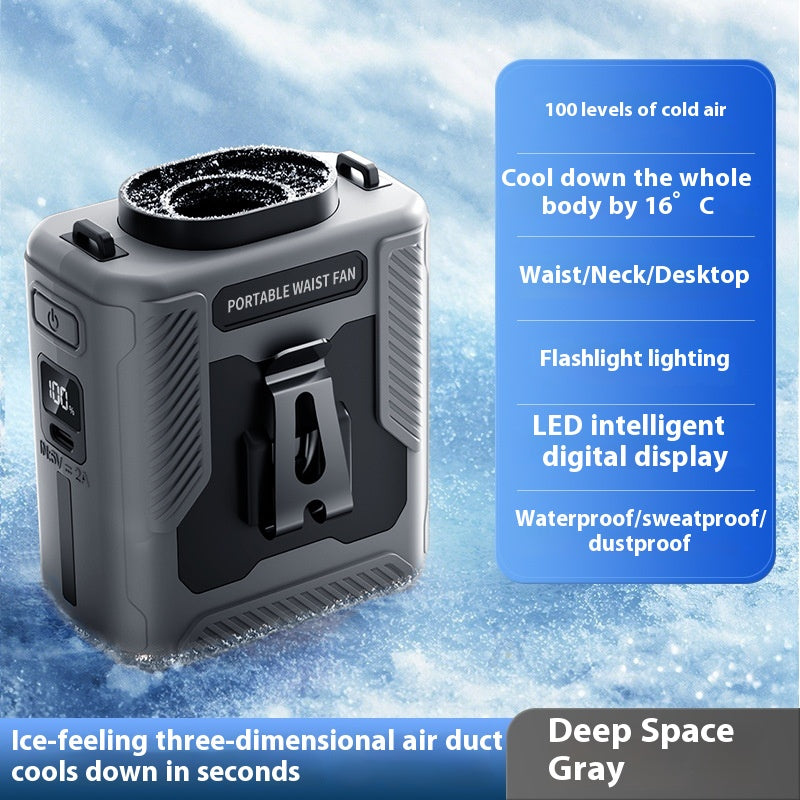 GlacierAir™ Ultra Portable Personal Cooling Fan