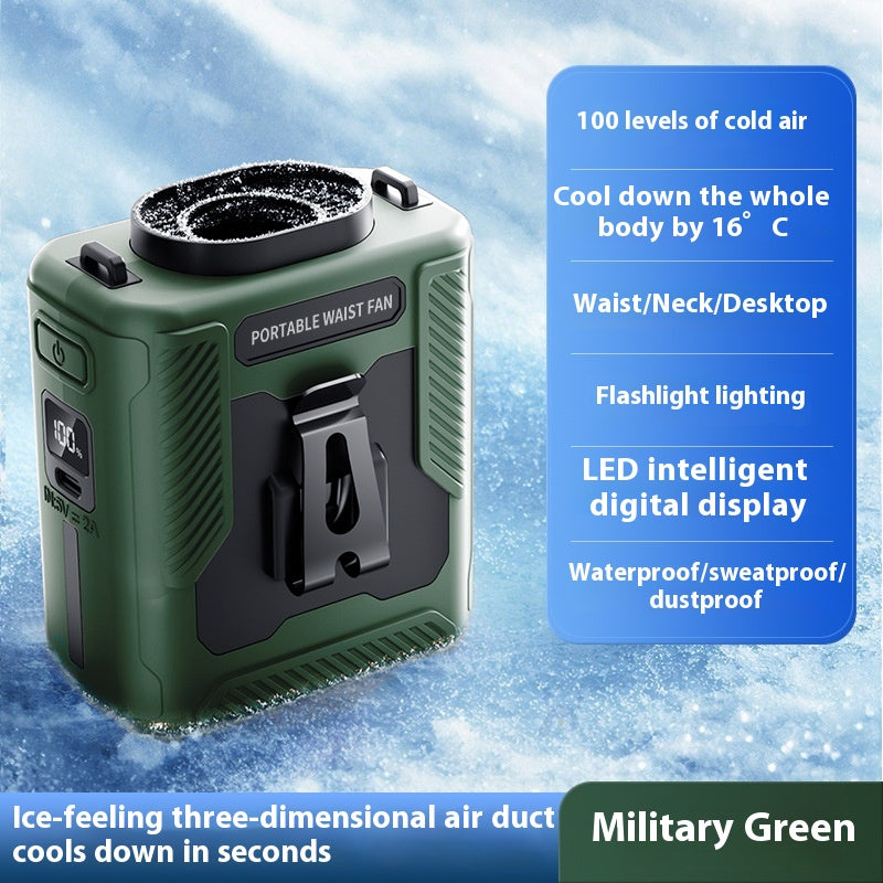 GlacierAir™ Ultra Portable Personal Cooling Fan