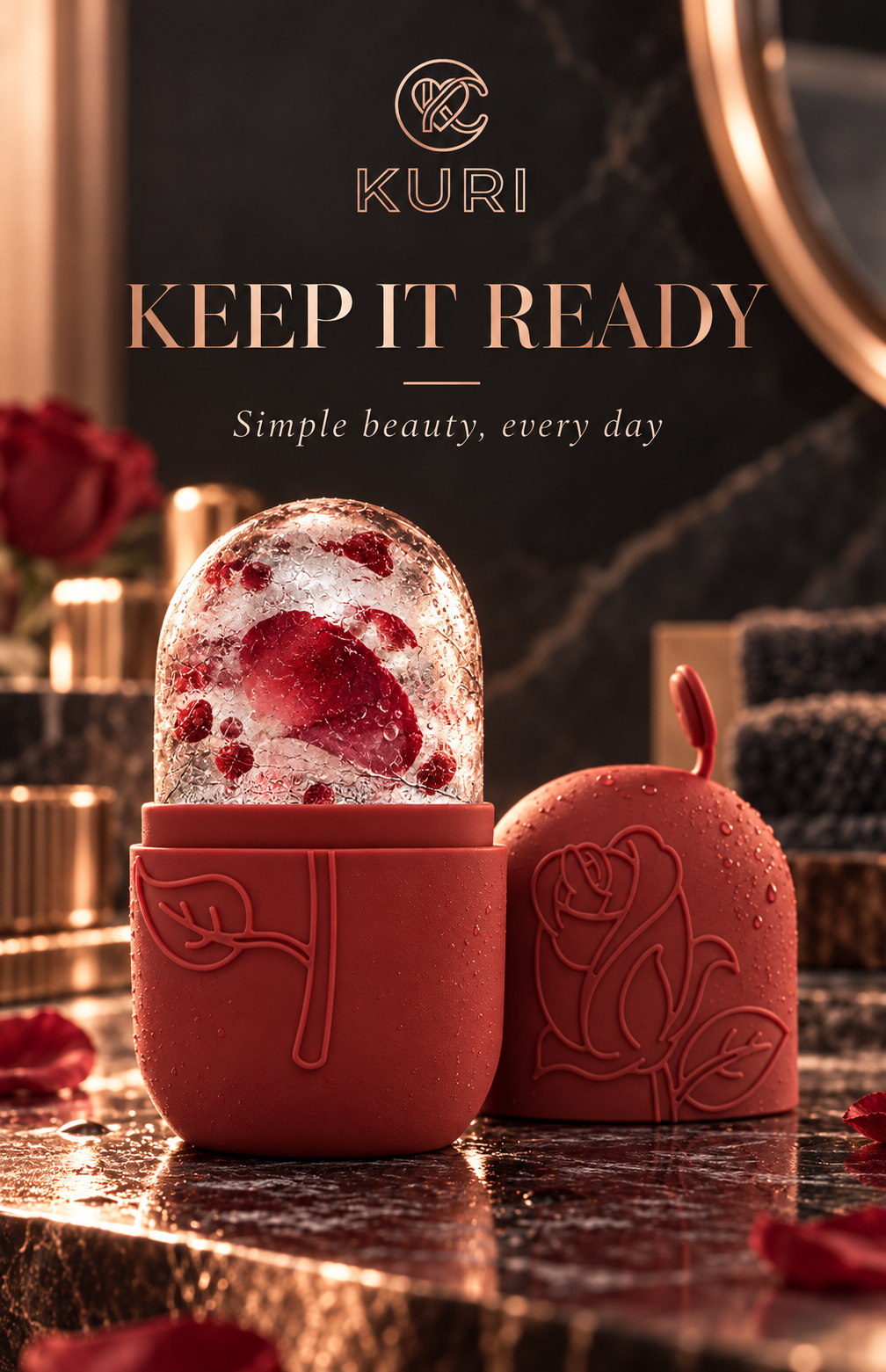 Refillable Facial Ice Mold