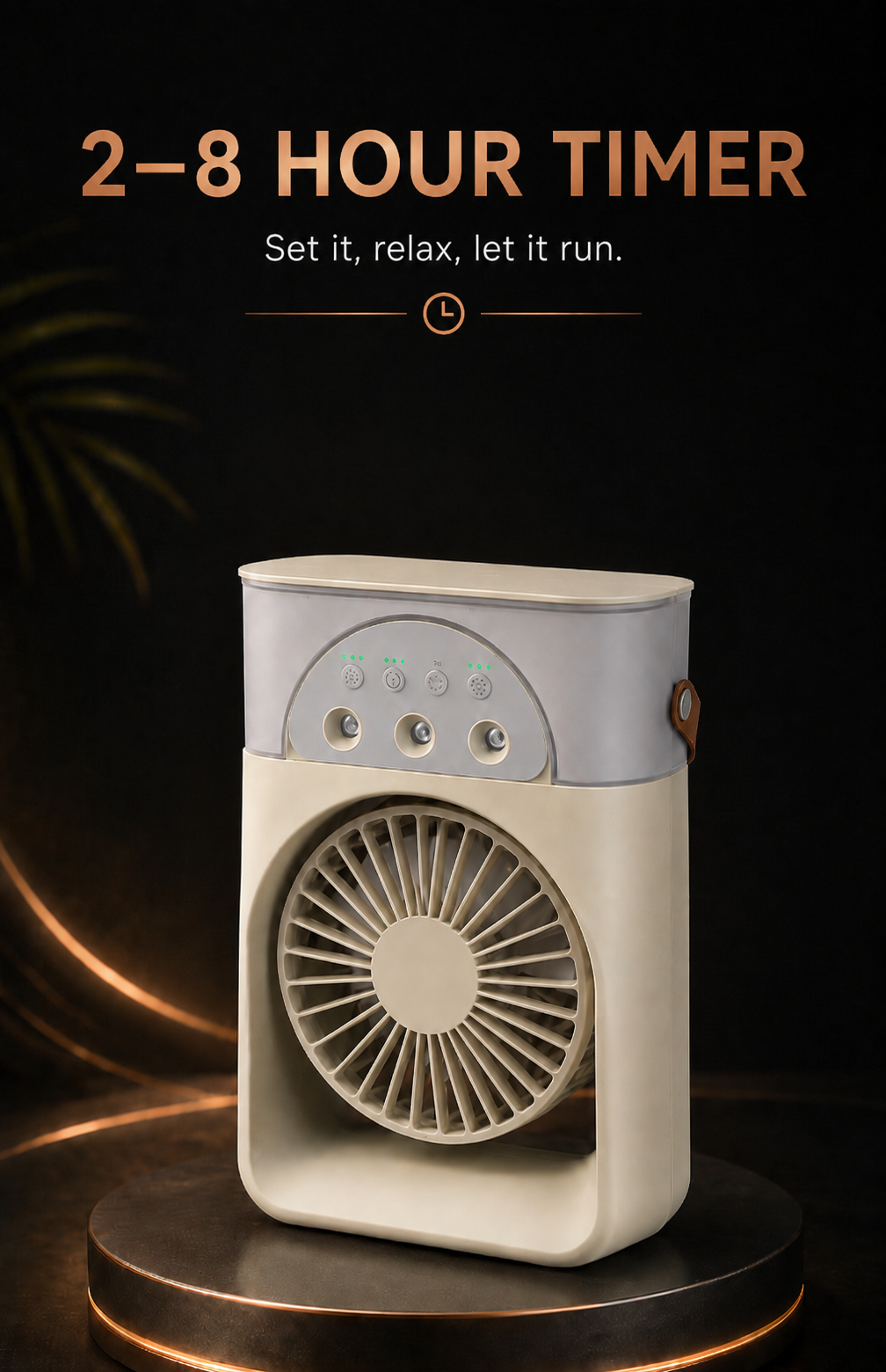 F9 Rechargeable Desktop Mist Fan