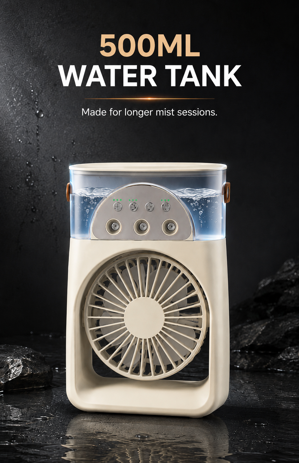 F9 Rechargeable Desktop Mist Fan