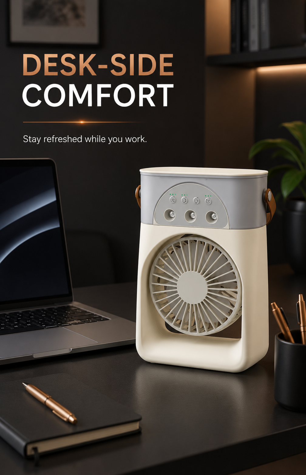 F9 Rechargeable Desktop Mist Fan