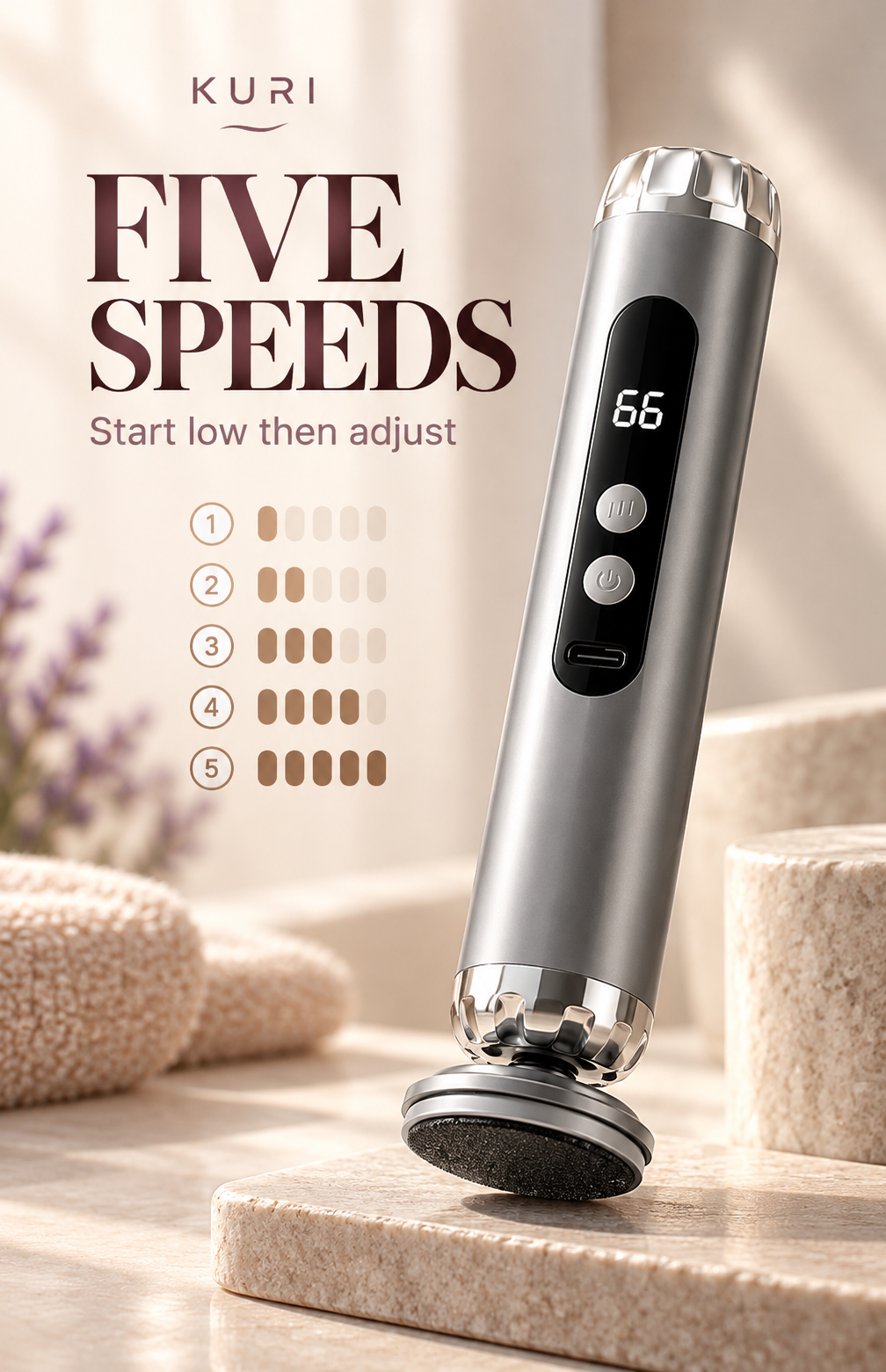 XH-001 Rechargeable Foot File