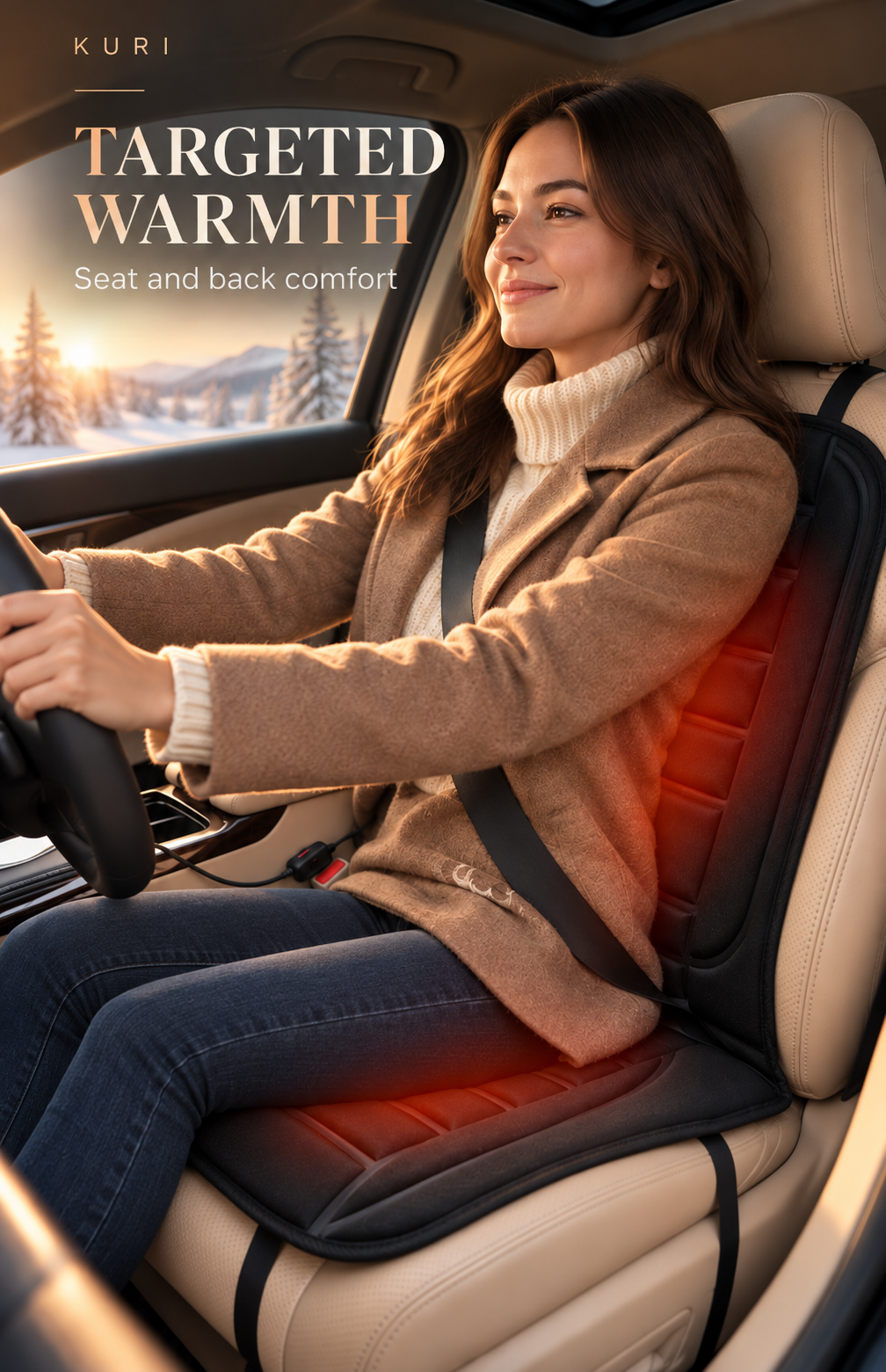 12V Heated Car Seat Cushion