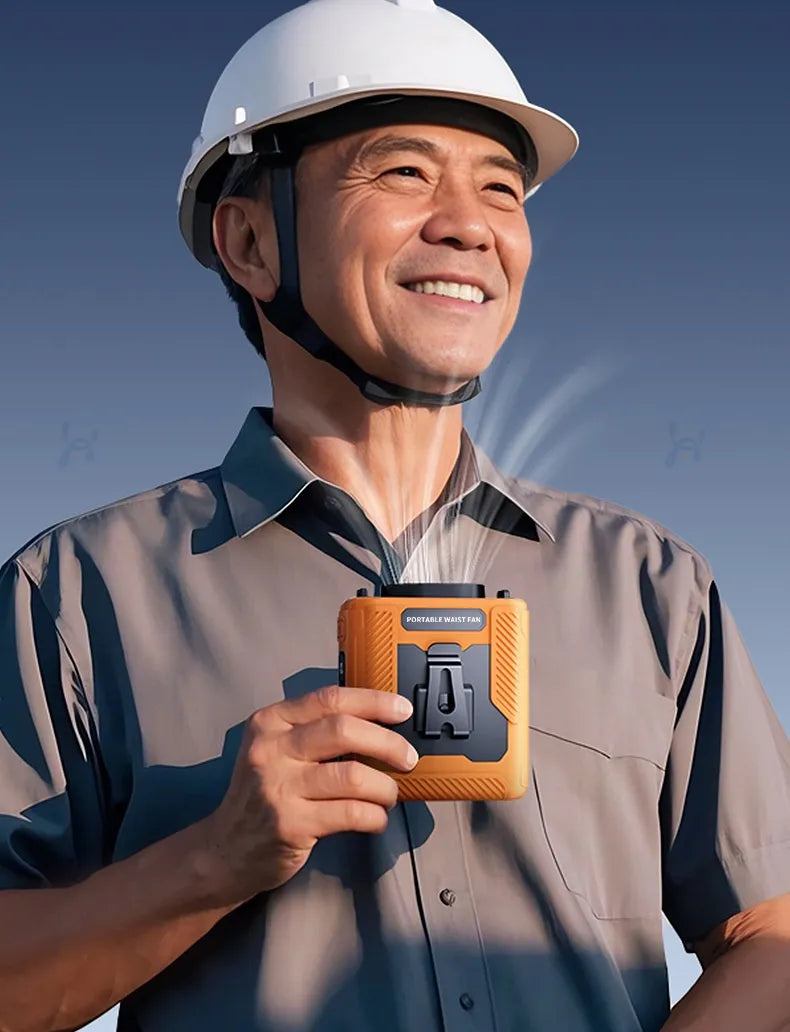 GlacierAir™ Ultra Portable Personal Cooling Fan