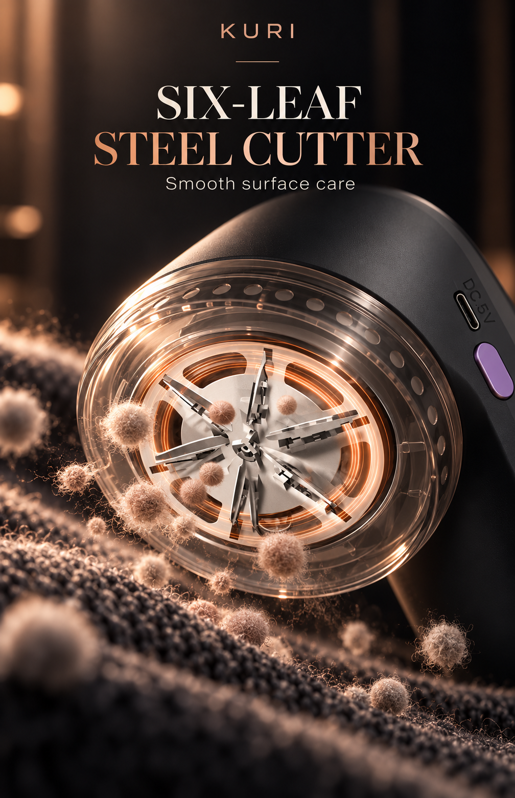 Rechargeable Fabric Shaver