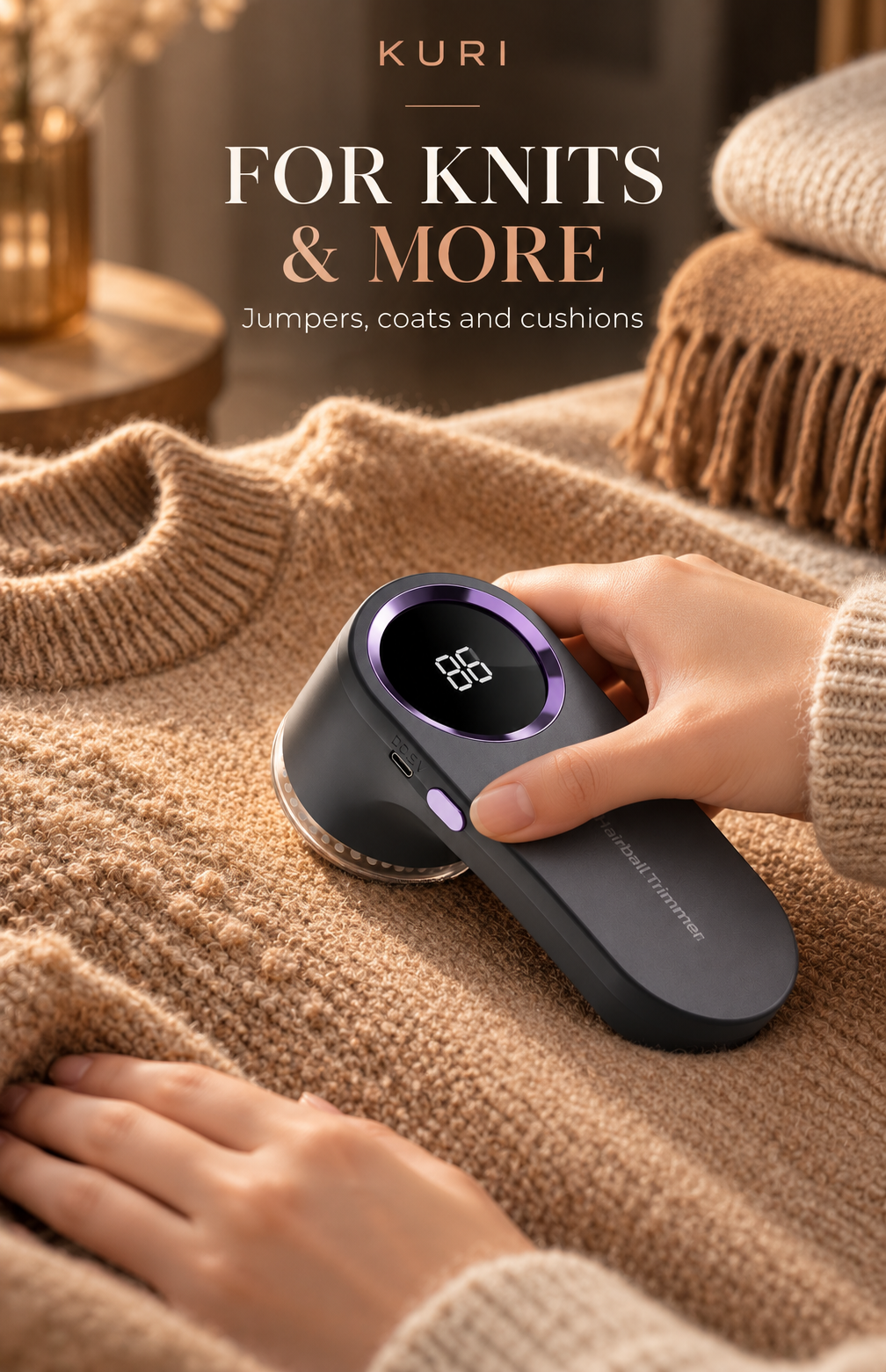 Rechargeable Fabric Shaver