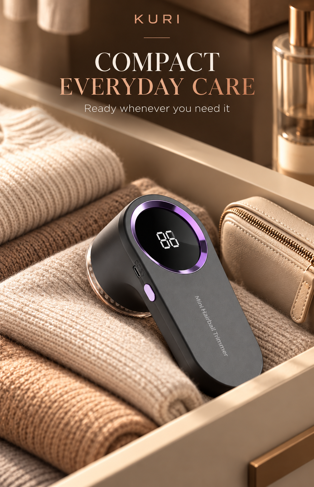 Rechargeable Fabric Shaver