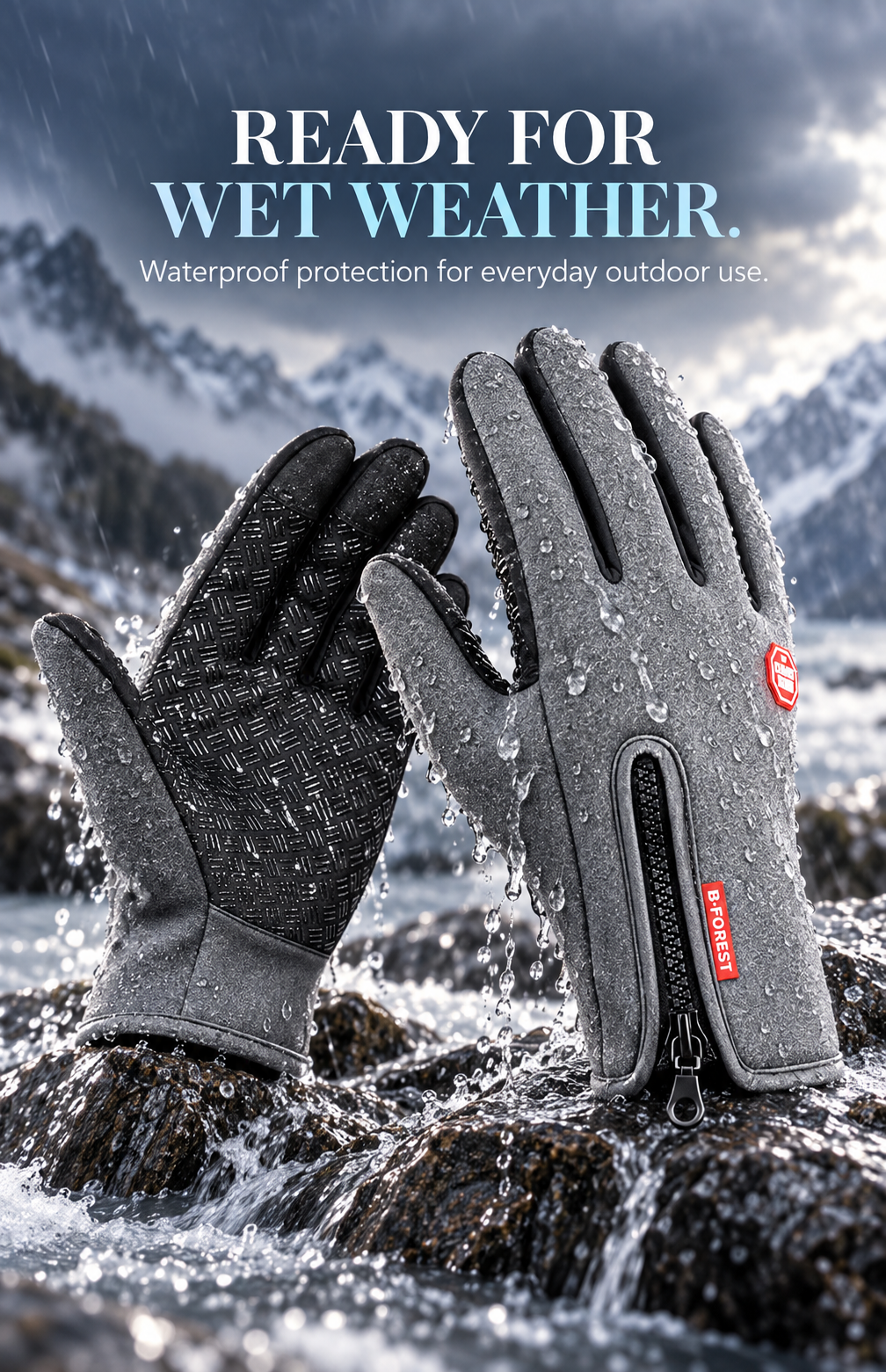 Fleece Touchscreen Gloves