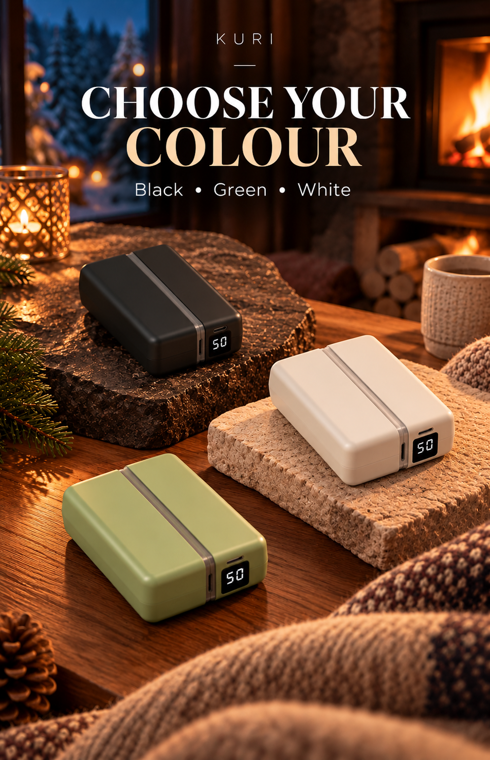 A33 Magnetic Rechargeable Hand Warmers