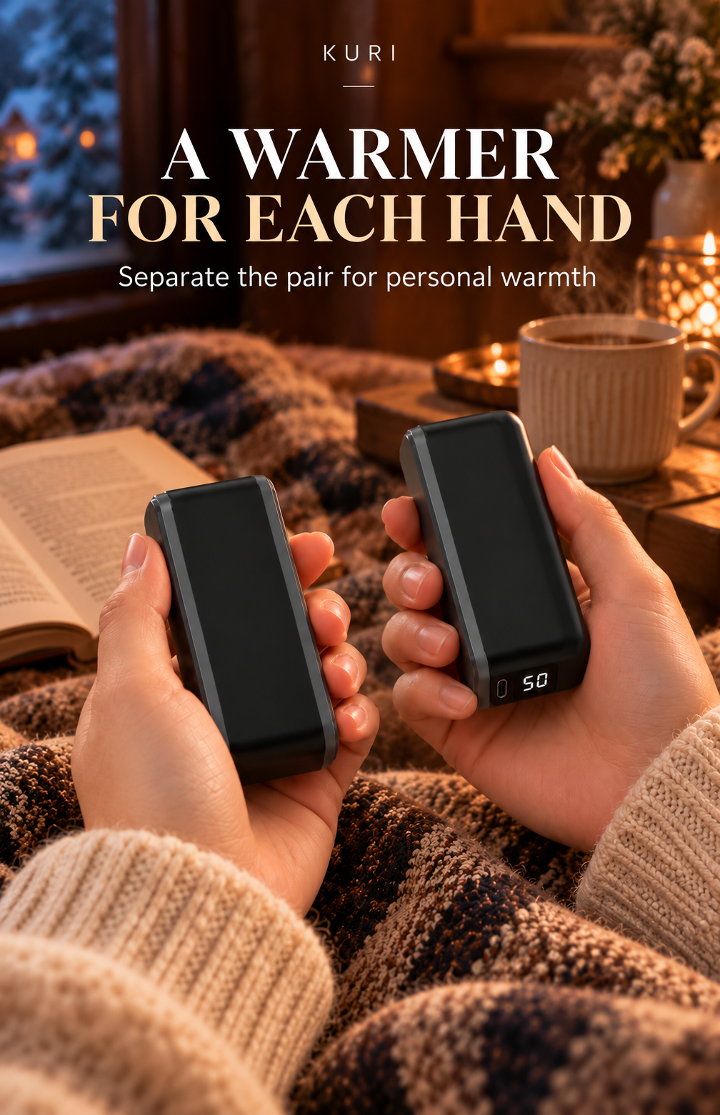 A33 Magnetic Rechargeable Hand Warmers