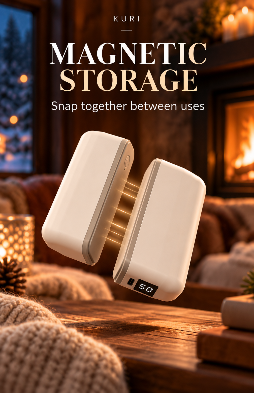 A33 Magnetic Rechargeable Hand Warmers