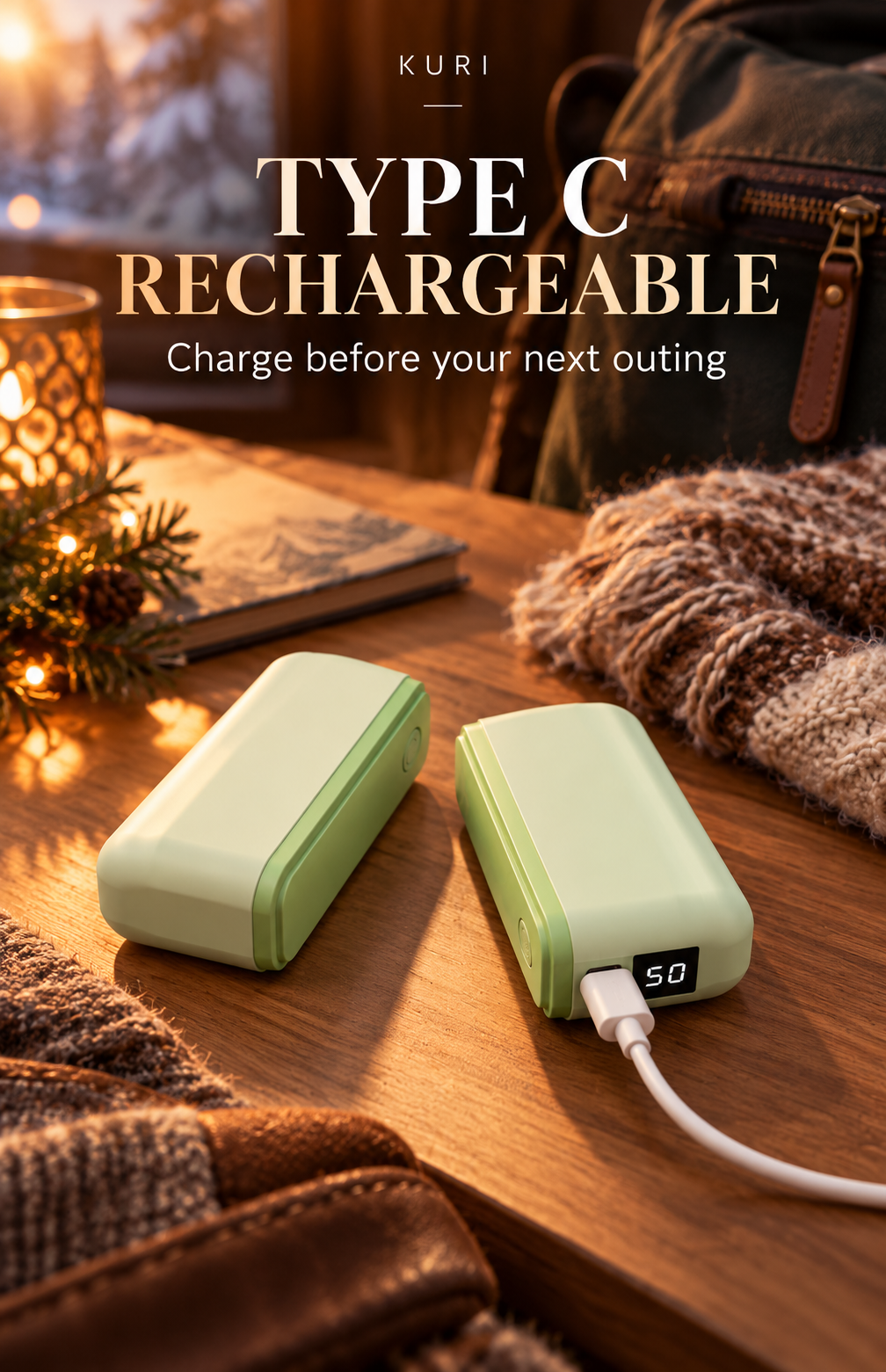 A33 Magnetic Rechargeable Hand Warmers