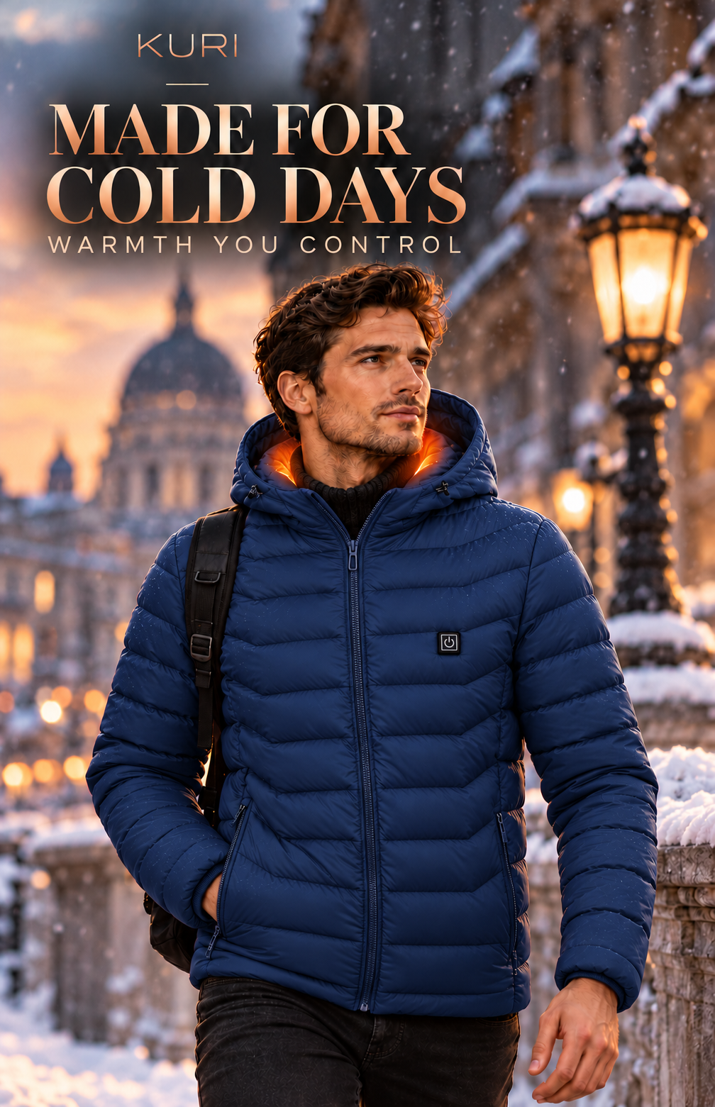 USB Heated Puffer Jacket