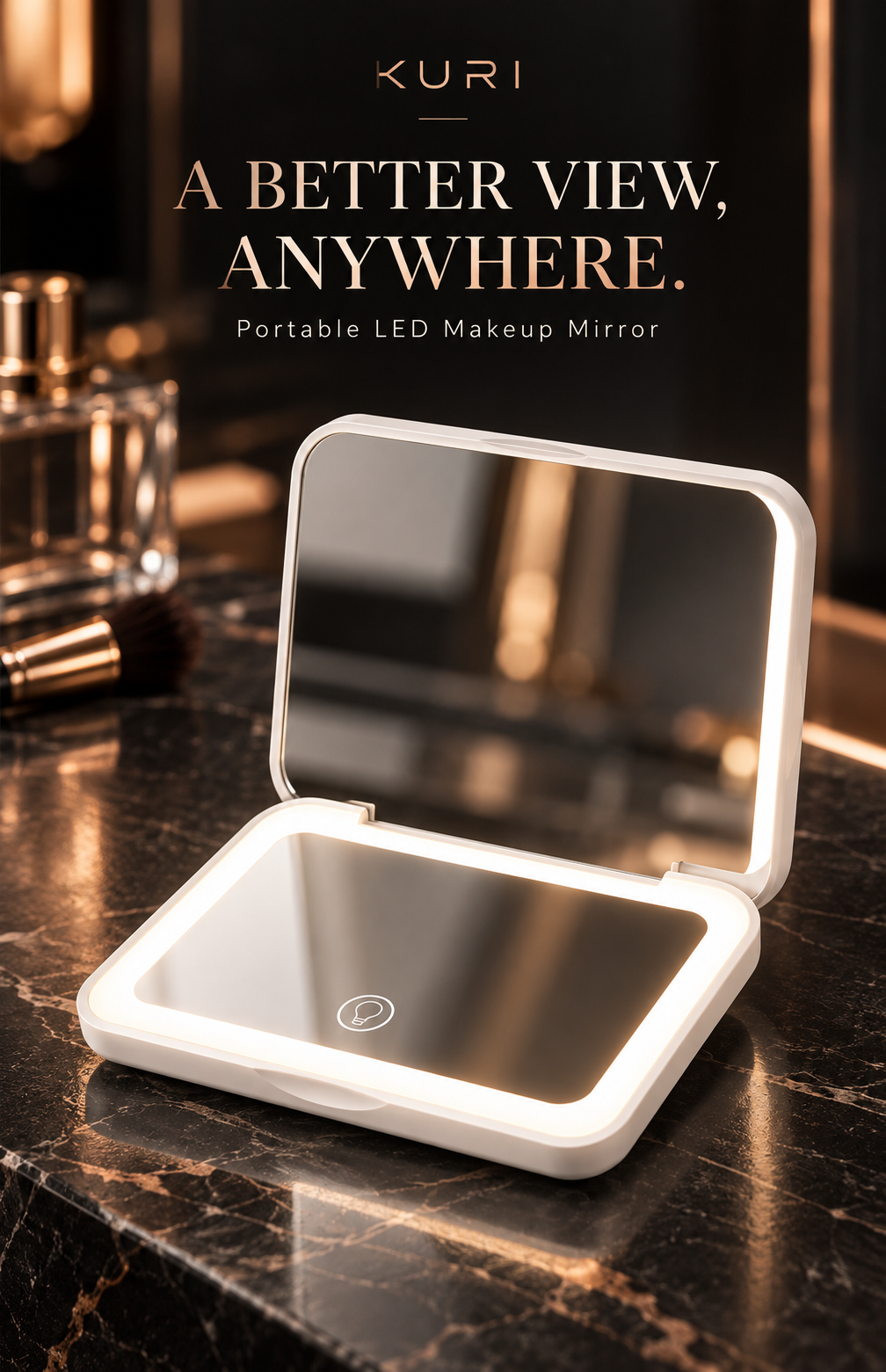 LED Compact Mirror