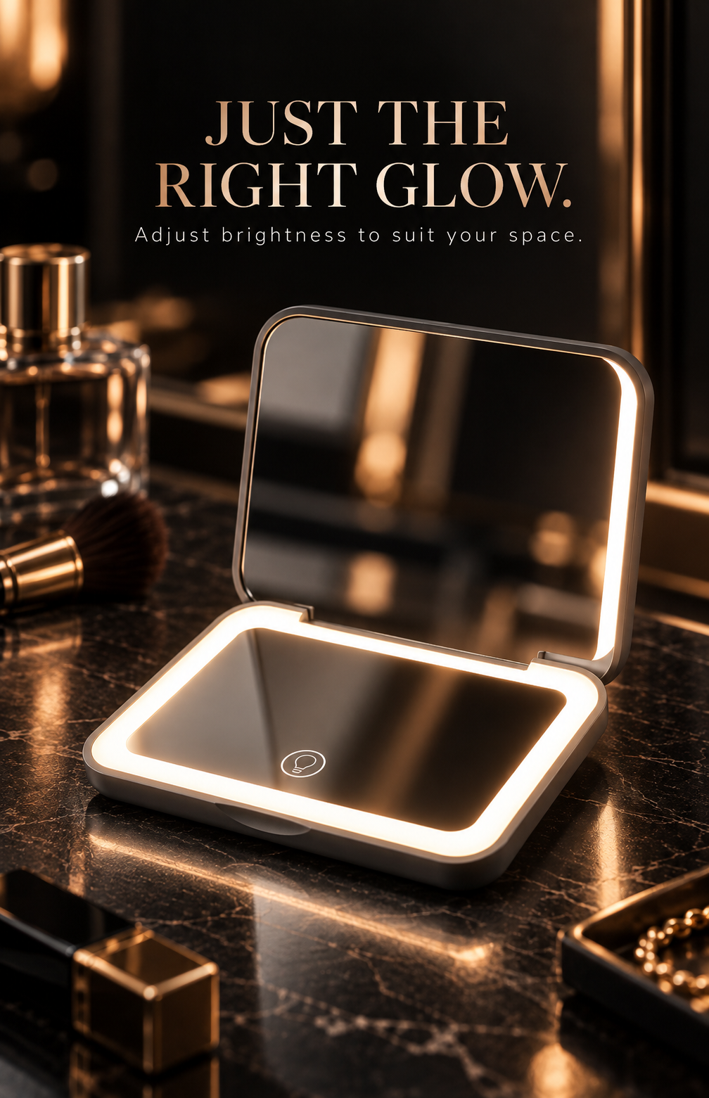 LED Compact Mirror