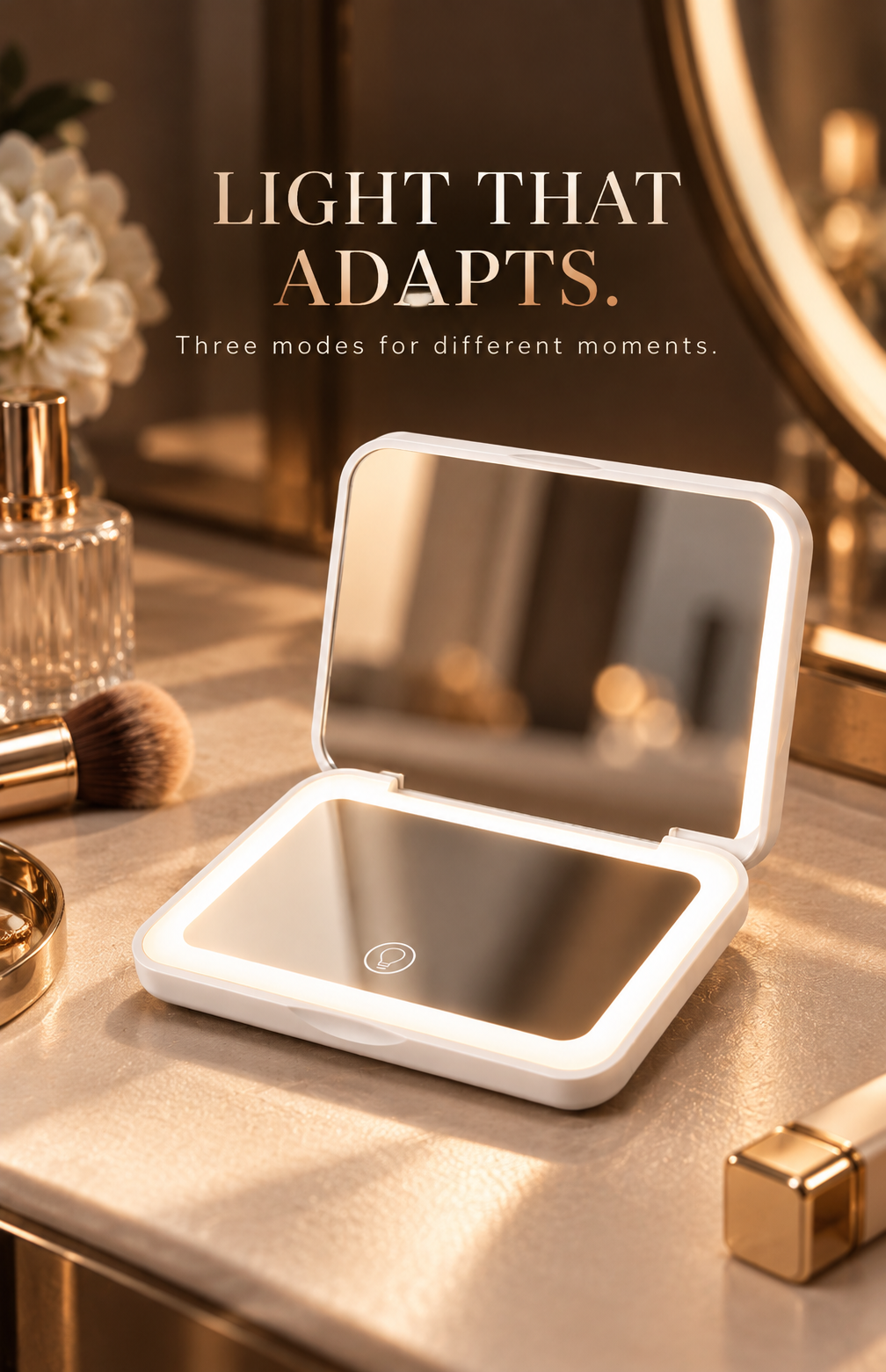 LED Compact Mirror