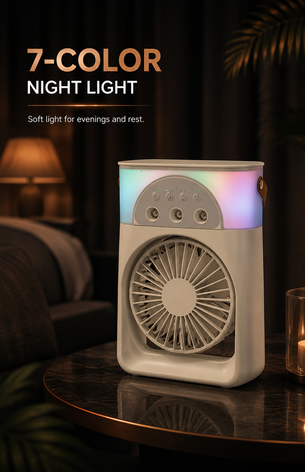 F9 Rechargeable Desktop Mist Fan